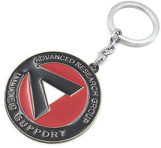 Fashion Red Letter Logo - Fashion Movie Suicide Squad Letter Logo Metal Keychain Key Ring ...