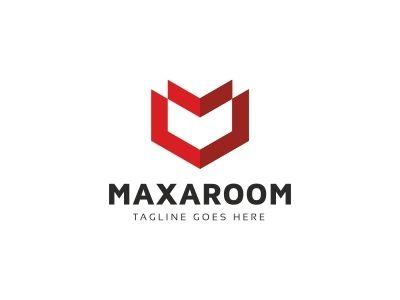 Fashion Red Letter Logo - Maxaroom M Letter Logo by iRussu | Dribbble | Dribbble