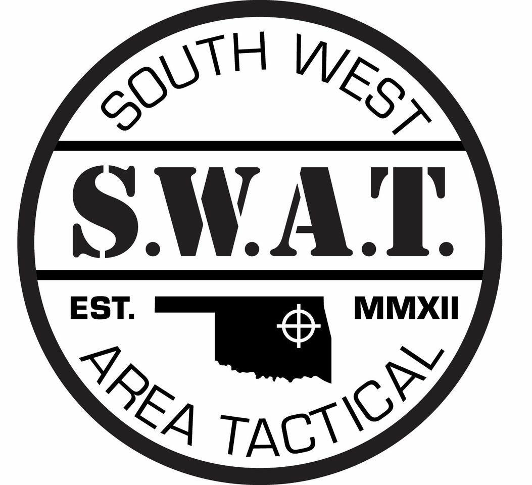Black and White Swat Logo - Sapulpa, OK