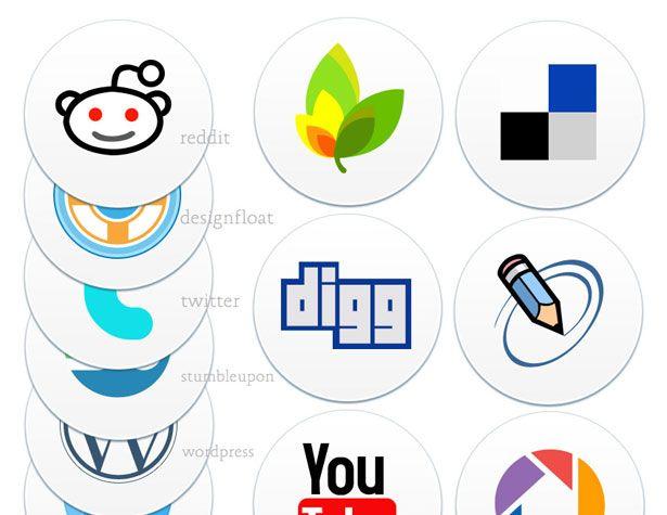 Social Website Logo - Social Media Icons: Ultimate Huge Collection of Social Media Icons ...