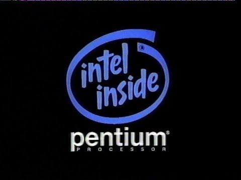 Intel Inside Pentium Logo - Intel Pentium 1 - 1995 - UK Advert - YouTube