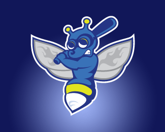 Animated Baseball Logo - Fireflies Baseball Designed