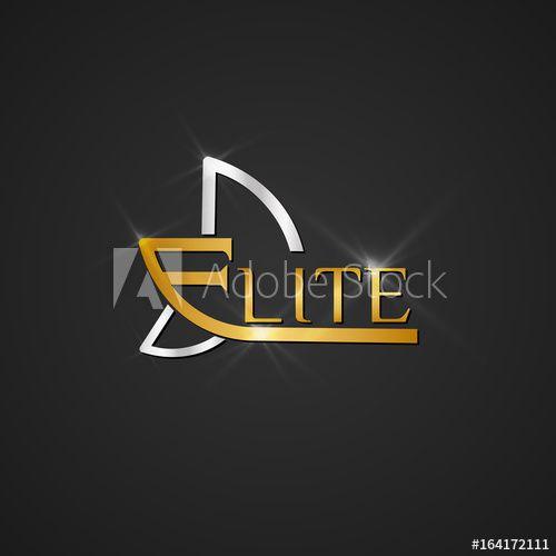Silver Club Logo - Elite club logo design, glossy icon logo for luxury branding