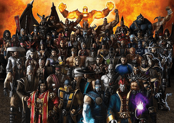 All Mortal Kombat Logo - List of Mortal Kombat characters
