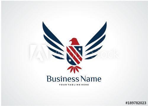 American Eagle Logo - American Eagle Logo Template Design Vector, Emblem, Design Concept