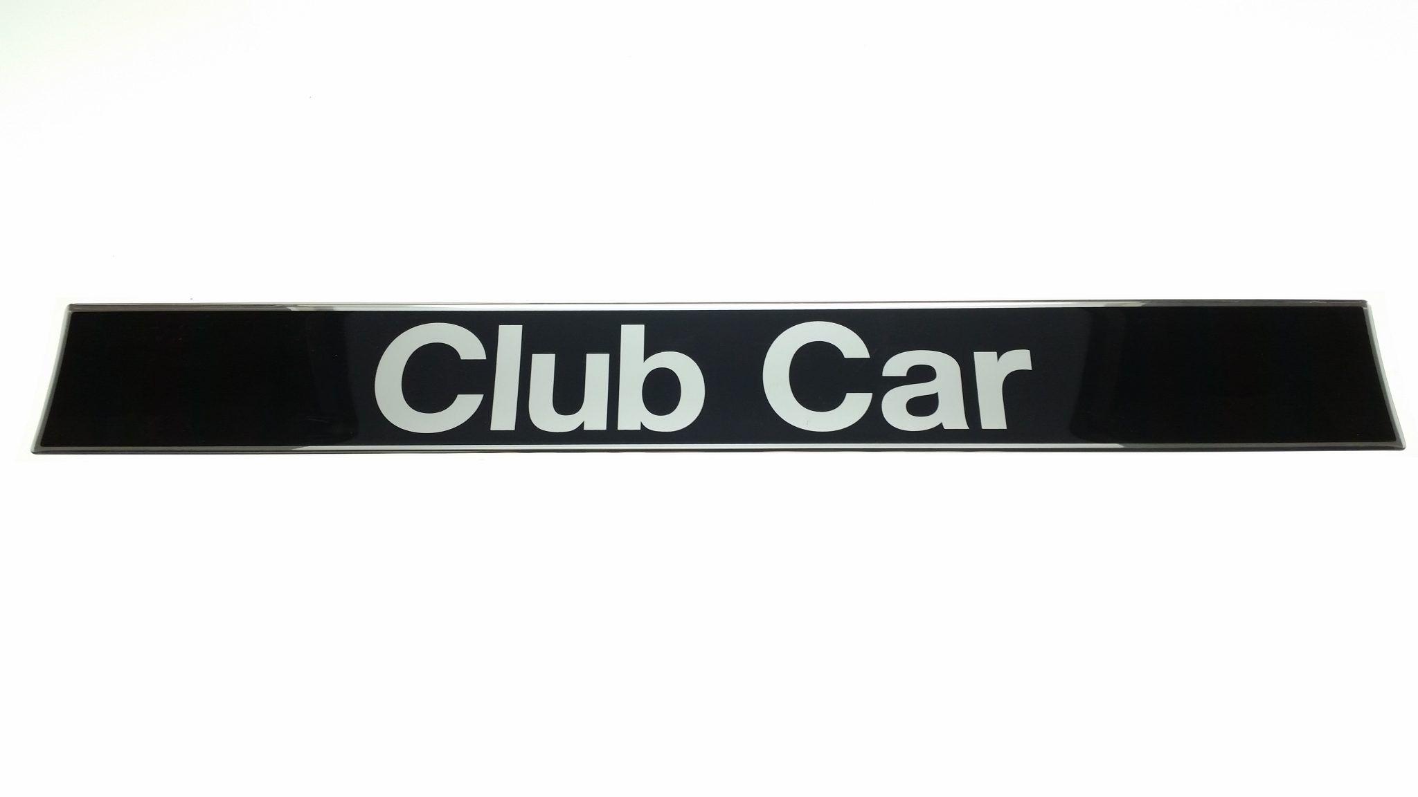Silver Club Logo - Club Car DS Silver Name Plate Logo with Steel Backed Adhesive - US ...