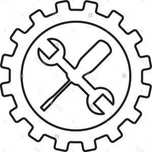 Mechanic Tools Logo - Oil Change And Car Mechanic Vector