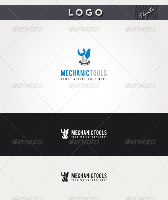 Mechanic Tools Logo - Mechanic Tools Logo by gbgraph | GraphicRiver