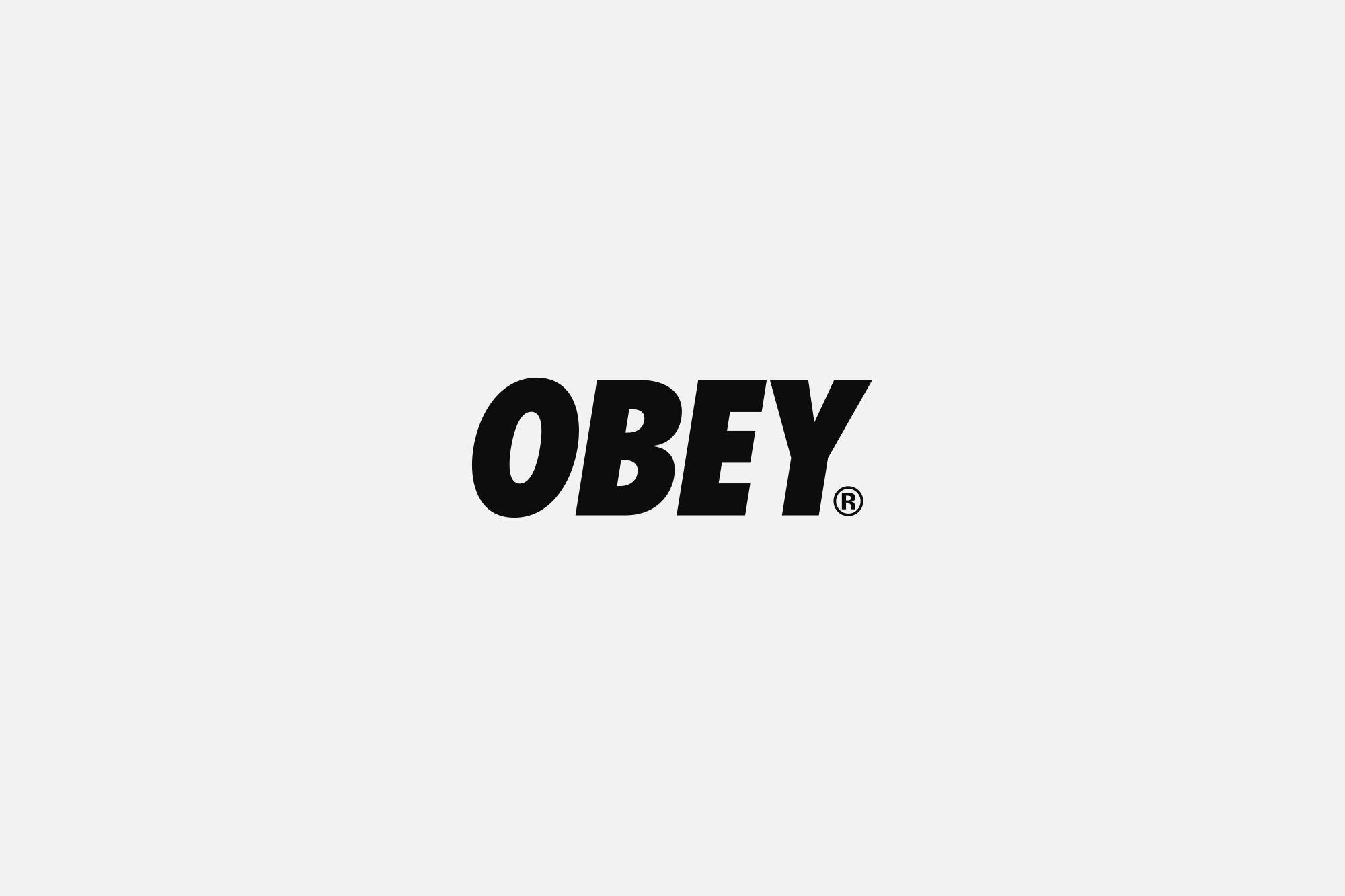 Black Obey Logo - Obey Logos