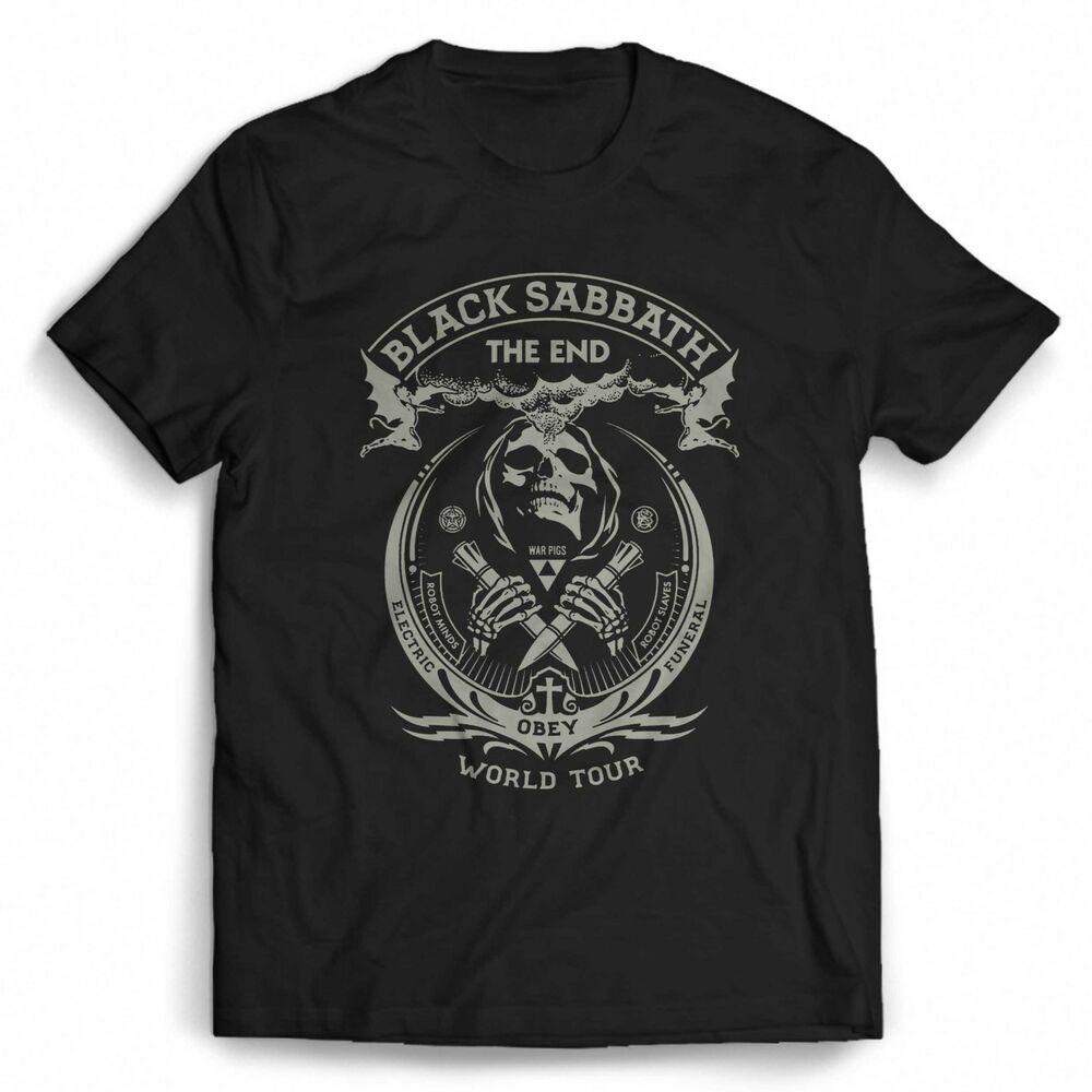 Black Obey Logo - Black Sabbath Obey Logo Men's / Women's T Shirt