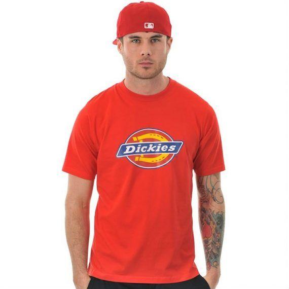 Red Dickies Logo - DICKIES / HORSESHOE T-SHIRT RED - HIP HOP SHOP