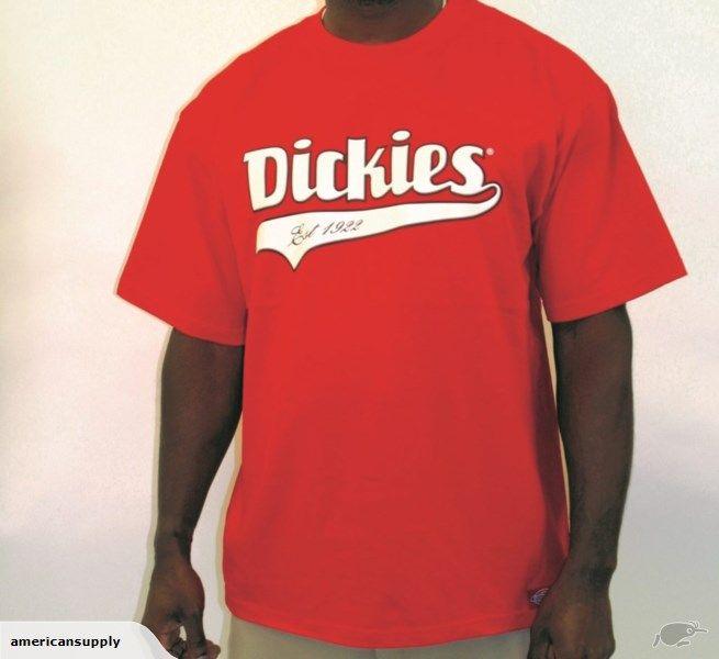 Red Dickies Logo - Dickies tee - L | Trade Me