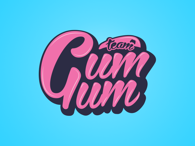 Gum Logo - Team Gum Gum - Logo Design by Alex Todd | Dribbble | Dribbble