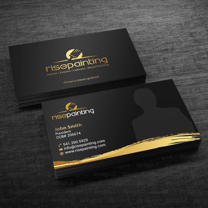 Gold and Black Business Logo - Black and Gold Business Card Design Contest!. Business card contest