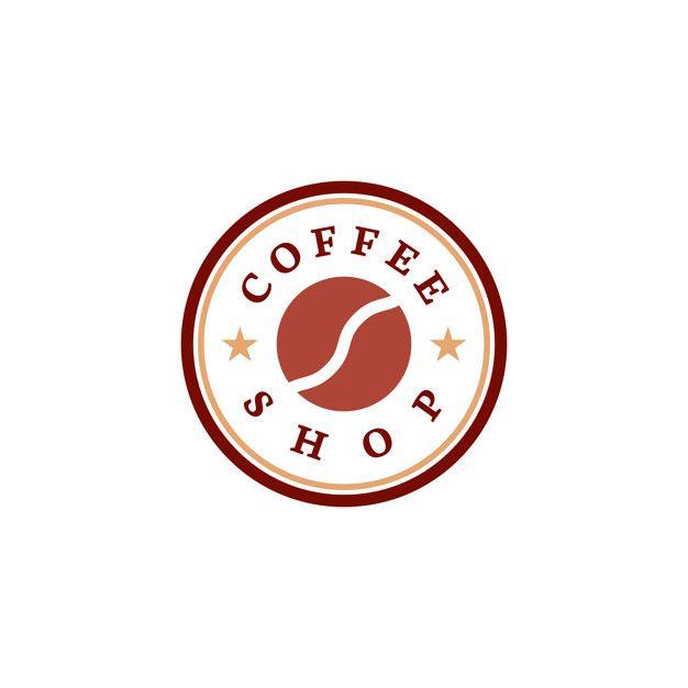 Red Coffee Shop Logo - Retro coffee shop logo vector Vector | Free Download
