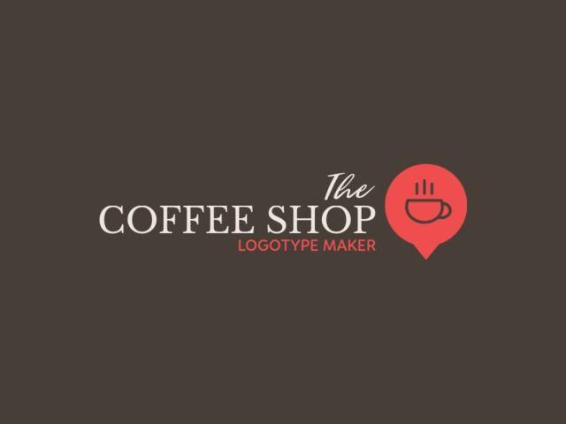 Red Coffee Shop Logo - Placeit Shop Logo Maker with Elegant Graphics