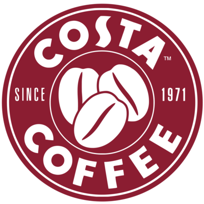 Red Coffee Shop Logo - Costa Coffee leads the charge in creating a coffee shop society