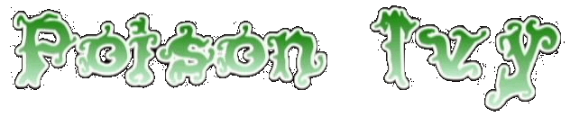 Poison Ivy Logo - Jessica Mole's Home Page