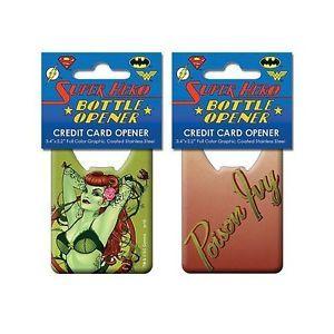 Poison Ivy Logo - DC COMICS BOMBSHELLS POISON IVY LOGO SUPER HERO CREDIT CARD BOTTLE ...