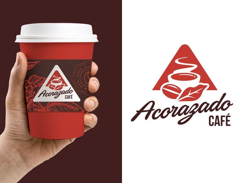 Red Coffee Shop Logo - Logo Design Coffee by Fórmula Creativa | Dribbble | Dribbble
