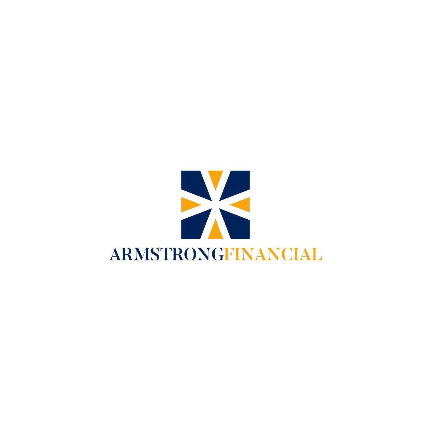M Financial Logo - Serious, Professional, Financial Logo Design for Armstrong Financial ...