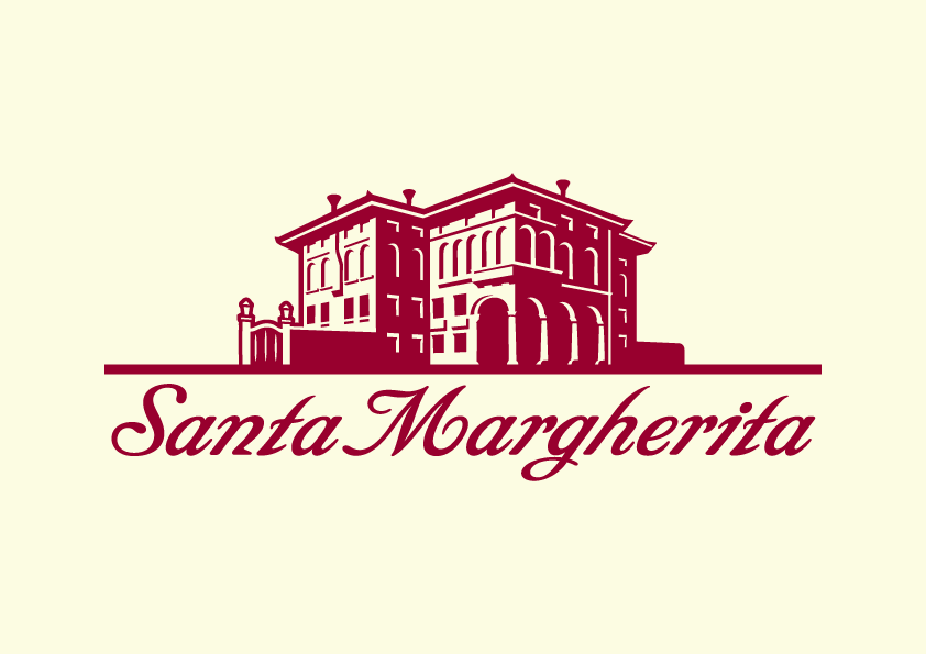 Red and Cream Logo - Santa Margherita Margherita USA
