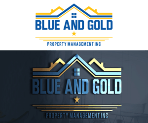 Blue and Gold Logo - 87 Serious Logo Designs | Real Estate Logo Design Project for Blue ...