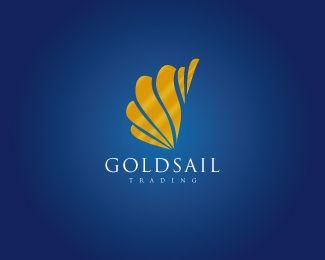 Blue and Gold Logo - Gold Sail Designed by andrealeti | BrandCrowd
