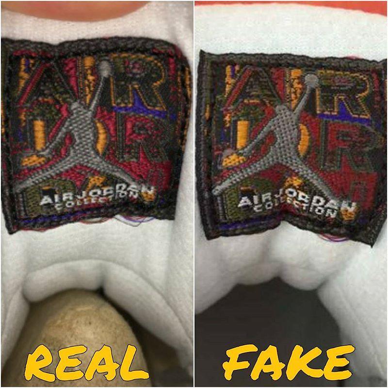 10 Fake vs Real Jordan's Logo - This Video Shows You How To Tell If Your 'OVO' Air Jordan 10s Are ...