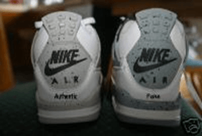 10 Fake vs Real Jordan's Logo - Are My Kicks Legit » Jordans