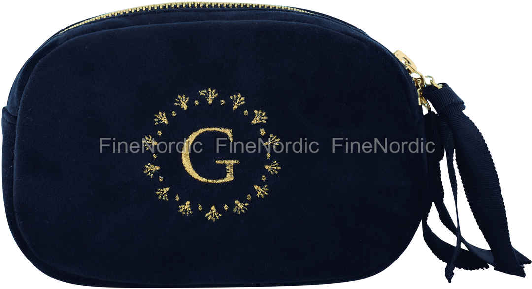 Cosmetic Co Logo - GreenGate GateNoir Cosmetic Bag Black with Logo