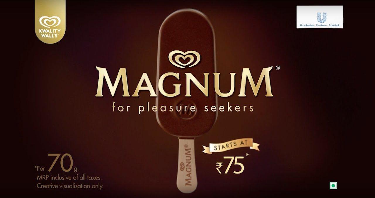 Magnum Ice Cream Logo - Magnum now starts at Rs. 75 - YouTube