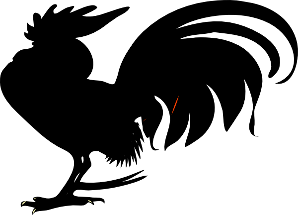 Black Rooster Logo - Black Rooster Clip Art at Clker.com - vector clip art online ...