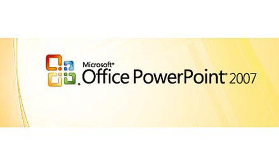 Microsoft PowerPoint 2007 Logo - Slide show: Microsoft PowerPoint 2007 RTM