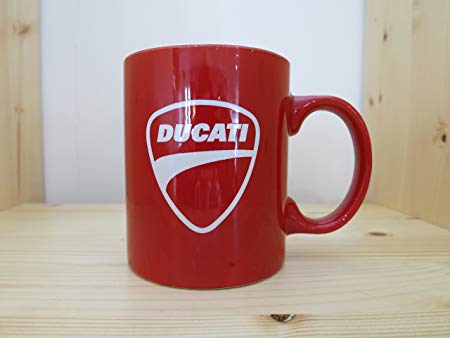 Red White Company Logo - Ducati Company Logo Mug - Red: Amazon.co.uk: Kitchen & Home