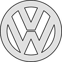 VW Logo - Shape Transport Cars VW Logo and Car Badge