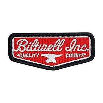 Red Shield Car Company Logo - BLTWELL SHIELD 3 Inch Red Patch BIKER CUSTOM RED BLACK: Amazon.co.uk