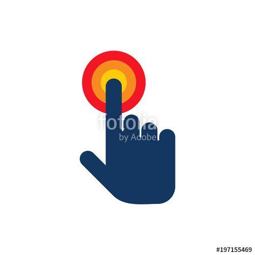 Touch Logo - Touch Logo Icon Design