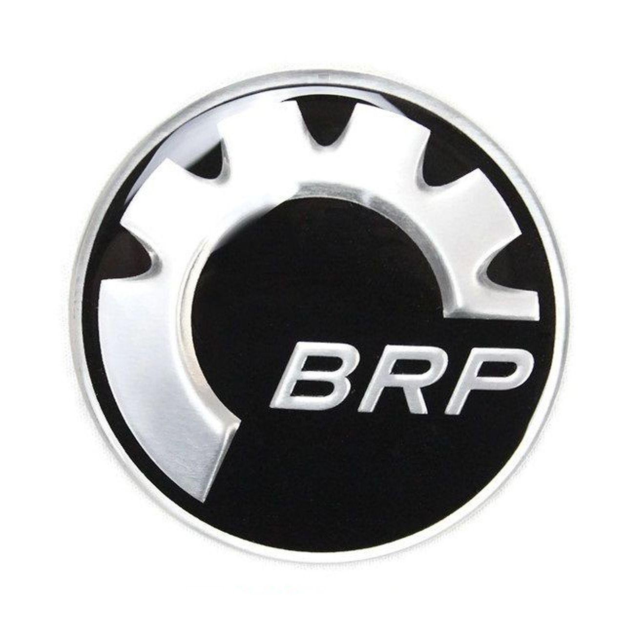 BRP Logo - Ski-Doo Can-Am Sea-Doo New OEM Sprocket BRP Logo Emblem Domed Decal ...