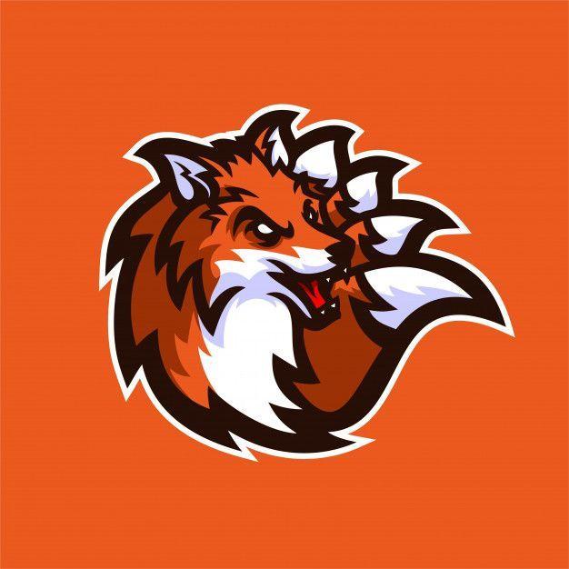 Moose Gaming Logo - fox esport gaming mascot logo template Premium Vector. identity