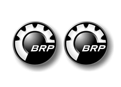 BRP Logo - BRP 5 Vinyl Decals Can AM ATV Bombardier Ski Doo