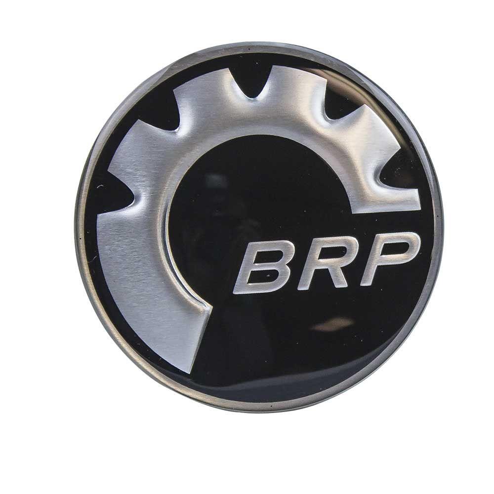 BRP Logo - OEM BRP 68MM Sprocket Logo Emblem Decal 68MM BRP Can Am Ski Doo Sea