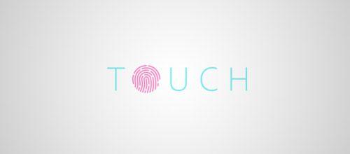 Touch Logo - 40 Imaginative Fingerprint Logo Designs To Check Out | Naldz Graphics