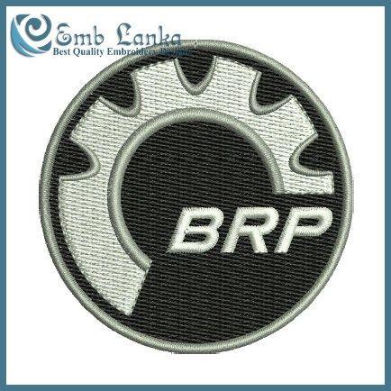 BRP Logo - BRP Logo Embroidery Design | Emblanka.com