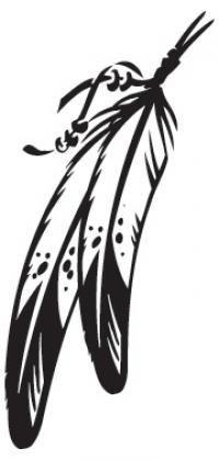 Indian Feather Logo - Indian Feather Clipart