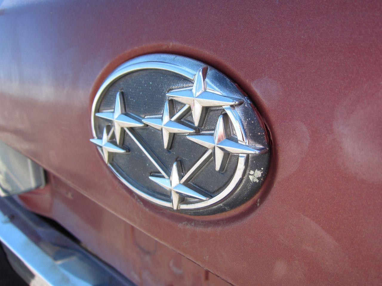 Old Subaru Logo - Junkyard Find: 1982 Subaru GL Third Eye Truth About Cars