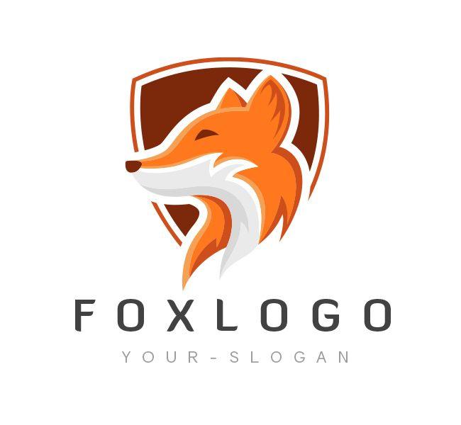 Shild Logo - Fox Shield Logo & Business Card Template - The Design Love