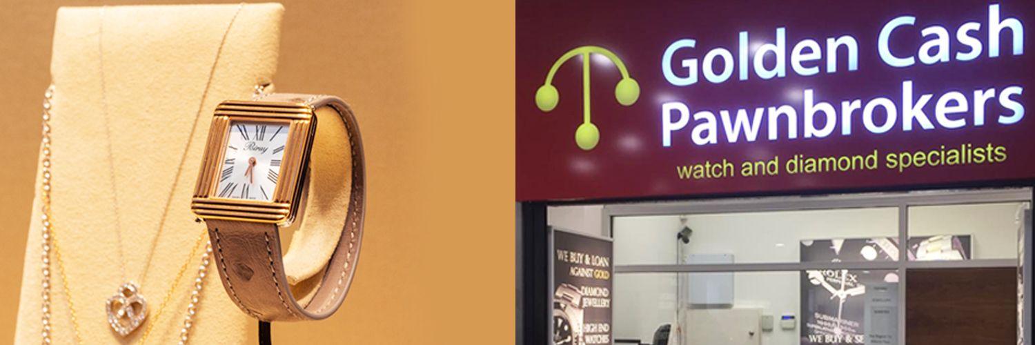 Golden Cash Logo - Romford Pawnbrokers - Golden Cash Pawnbrokers