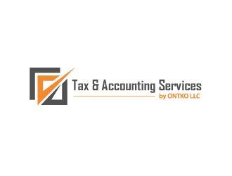 Accounting Service Logo - Ontko LLC Accounting and tax Services logo design - 48HoursLogo.com