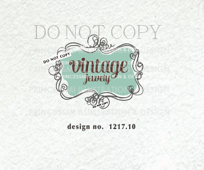 Swirly Logo - 1217-10 boutique logo, vintage business, Hand drawn logo, Swirly ...